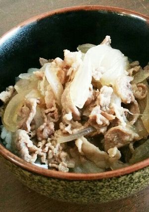 めんつゆで牛丼-レシピのメイン写真