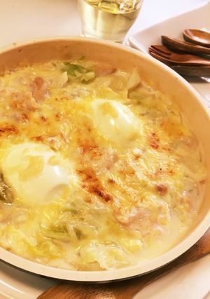 巣ごもり親子グラタン-レシピのメイン写真
