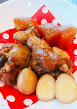 簡単！圧力鍋で鶏手羽元のすっぱ煮♡-レシピのメイン写真