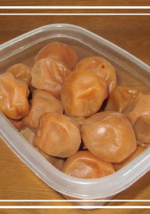 お手軽に梅干し-レシピのメイン写真