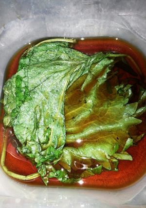 ご飯モリモリ簡単美味しいさっぱり大葉漬け-レシピのメイン写真