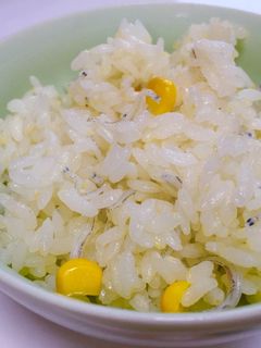 混ぜるだけ☆しらすコーンごはん-レシピのメイン写真