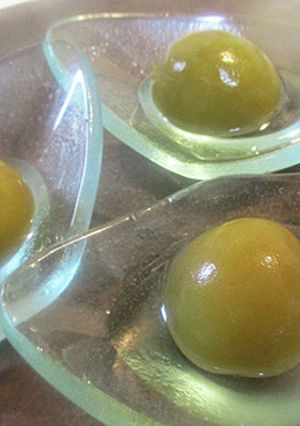 季節の定番　青梅で作る煮梅の蜜漬け-レシピのメイン写真