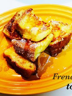 簡単♡バニラアイスで作るフレンチトースト-レシピのメイン写真