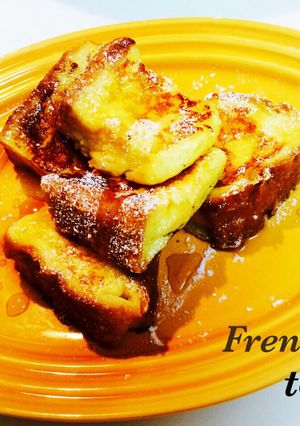 簡単♡バニラアイスで作るフレンチトースト-レシピのメイン写真