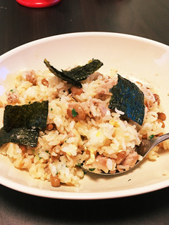 超簡単☆納豆チャーハン-レシピのメイン写真