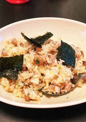 超簡単☆納豆チャーハン-レシピのメイン写真