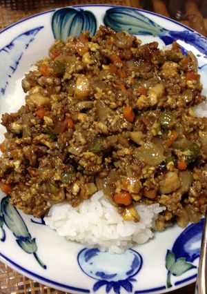 ボリューム満点のカレーそぼろ-レシピのメイン写真
