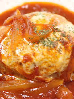 【トマト煮込みハンバーグ】@メモ用-レシピのメイン写真