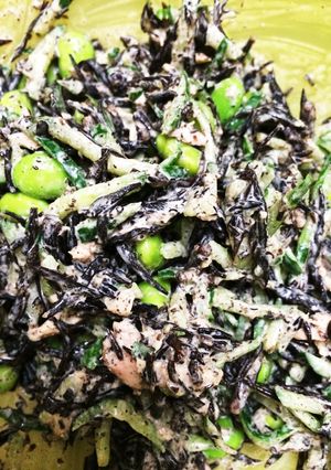 ひじきと枝豆と胡瓜のツナマヨあえ-レシピのメイン写真