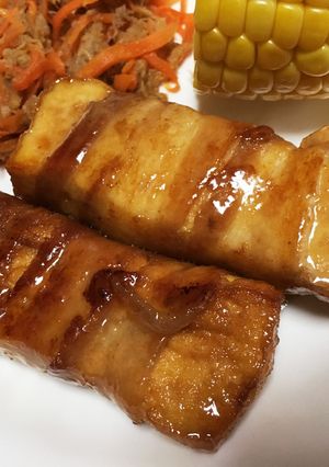 厚揚げの肉巻き-レシピのメイン写真