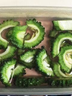 ゴーヤの新生姜の汁漬け-レシピのメイン写真