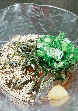 心太にポン酢とごま油！-レシピのメイン写真