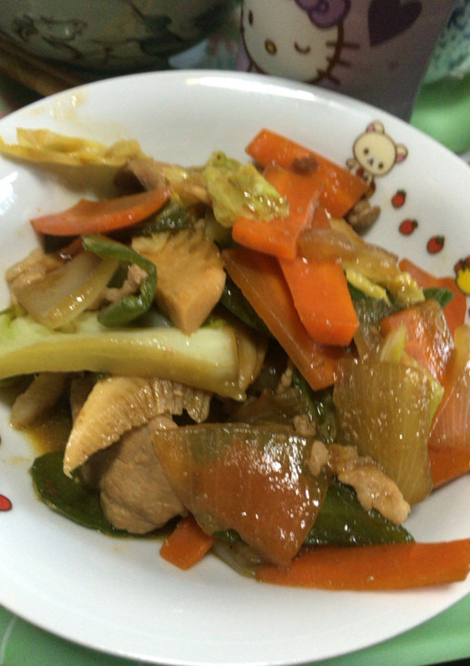 豚肉とたっぷり野菜のオイスター炒め！！-レシピのメイン写真