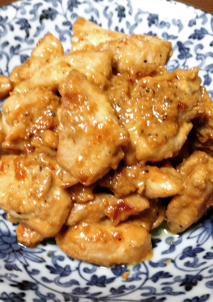 鶏モモの柚子胡椒マヨ炒め-レシピのメイン写真