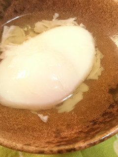 超簡単☆温泉たまご風~♪-レシピのメイン写真