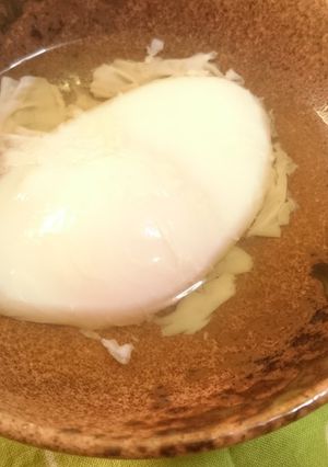 超簡単☆温泉たまご風～♪-レシピのメイン写真