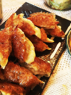 ニンニク不使用!マイタケと厚揚げの餃子-レシピのメイン写真