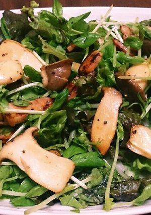 エリンギとベーコンのホットサラダ❀-レシピのメイン写真