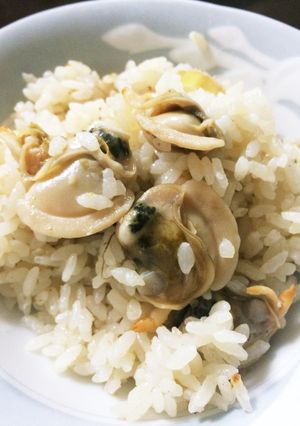 アケミ貝の深川飯〜磯蜆(イソシジミ)-レシピのメイン写真