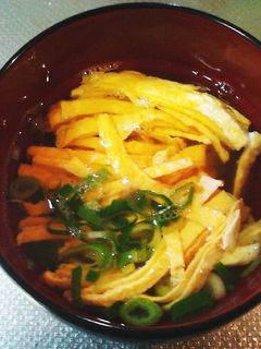 錦糸卵のお吸い物♪-レシピのメイン写真