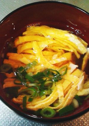 錦糸卵のお吸い物♪-レシピのメイン写真