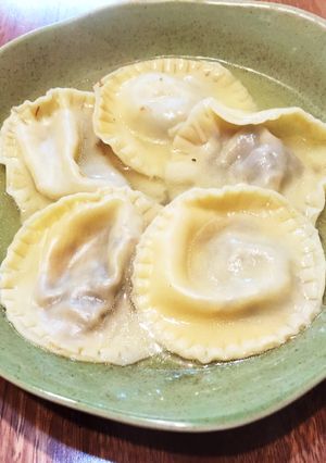 牛ほほ肉、カラメライズオニオンのラビオリ-レシピのメイン写真