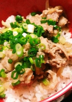 炊飯器で簡単♪豚丼-レシピのメイン写真