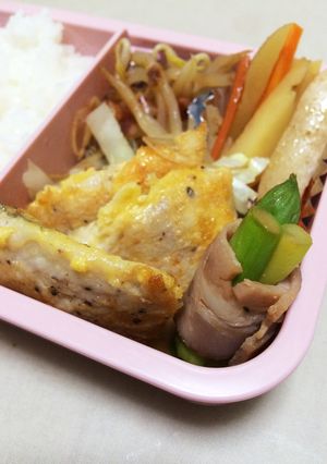 お弁当 まあじのピカタ-レシピのメイン写真