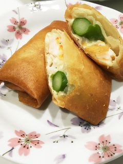 海老チーズ春巻き-レシピのメイン写真