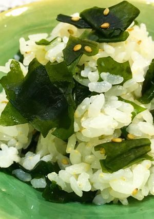 10分で簡単！〜わかめご飯〜お弁当にも◎-レシピのメイン写真