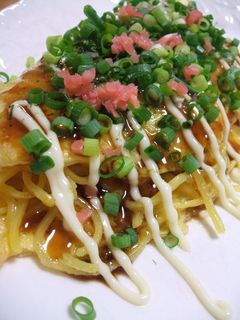 卵焼き?お好み焼?焼きそば?その実態は!-レシピのメイン写真