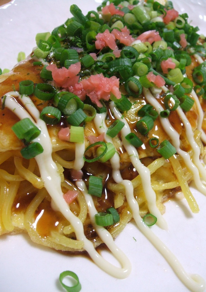 卵焼き？お好み焼？焼きそば？その実態は！-レシピのメイン写真