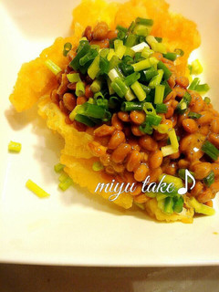 イカ天納豆のっけ♪-レシピのメイン写真