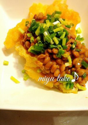 イカ天納豆のっけ♪-レシピのメイン写真