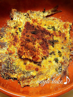 鰯の香草パルメザンチーズ焼き♪-レシピのメイン写真