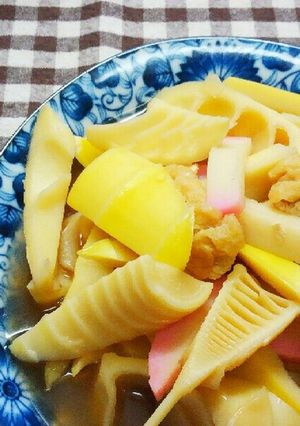 初めての　はちく筍の煮物-レシピのメイン写真