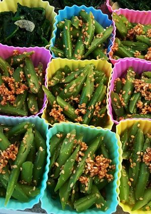 お弁当に☆いんげん豆のごま和え-レシピのメイン写真