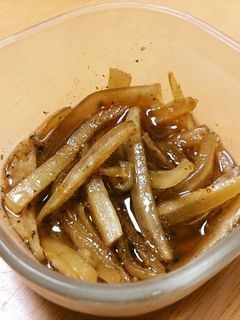 大根の皮 ポン酢漬け-レシピのメイン写真