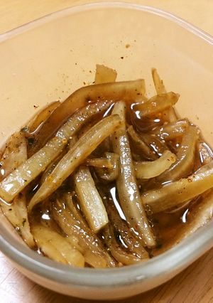 大根の皮　ポン酢漬け-レシピのメイン写真