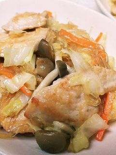 鶏むね肉の簡単野菜炒め-レシピのメイン写真