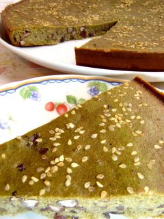 おからで健康♪抹茶小豆ケーキ-レシピのメイン写真