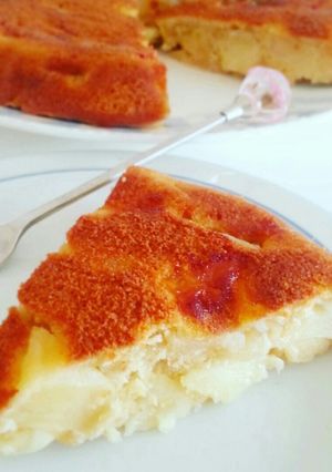 楽チン☆フライパンでりんごケーキ♪-レシピのメイン写真