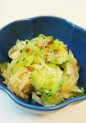 余った野菜で簡単☆キュウリと大根の和え物-レシピのメイン写真