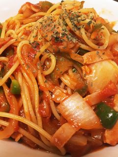 ナポリタンスパゲティ 本格!簡単!旨い!-レシピのメイン写真