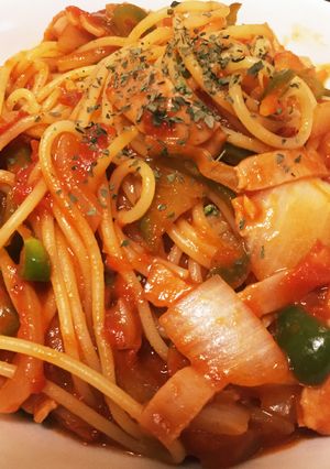 ナポリタンスパゲティ　本格！簡単！旨い！-レシピのメイン写真