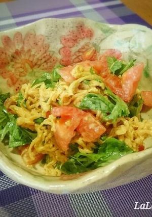 切り干し大根のカレー風味サラダ-レシピのメイン写真