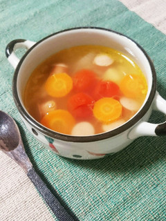 うちの定番!トマトとウインナーのスープ-レシピのメイン写真