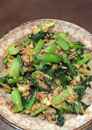 ♬簡単！青菜とツナの常備菜♬-レシピのメイン写真