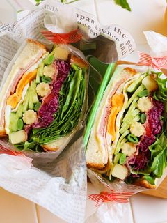 ヤングコーン入りのわんぱくサンド✨-レシピのメイン写真